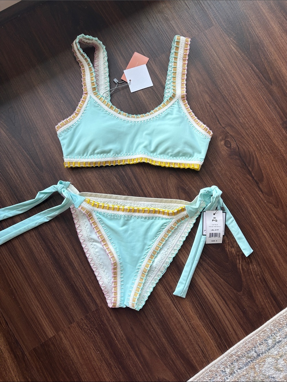 NWT Platinum Swimwear Bikini Set